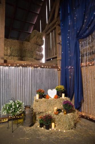 Hay Bales for altar decor